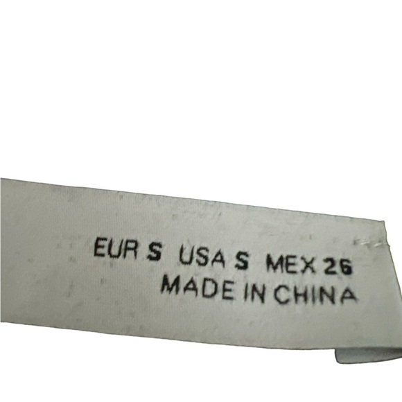 Zara Black Sequined Knit Polo Top - Picture 8 of 9